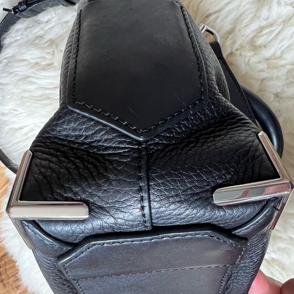 Alexander Wang Small Black Leather Bag - Picture 8 of 10
